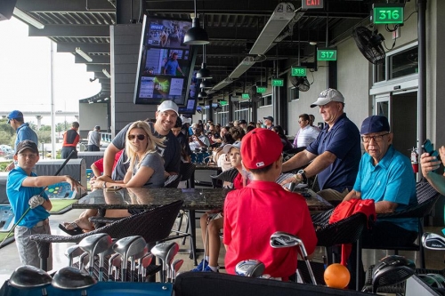 GCJGF Top Golf & Birthday Party for Wayne McKinney